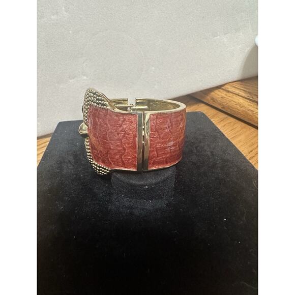 Sequin Nordstrom Multicolor OWL Wide Statement Enamel Bangle Bracelet $68 #230 - Picture 3 of 6